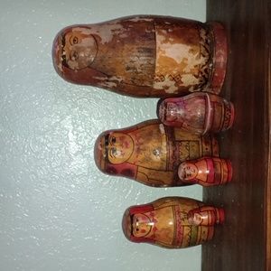 Vintage Russian Nesting Dolls